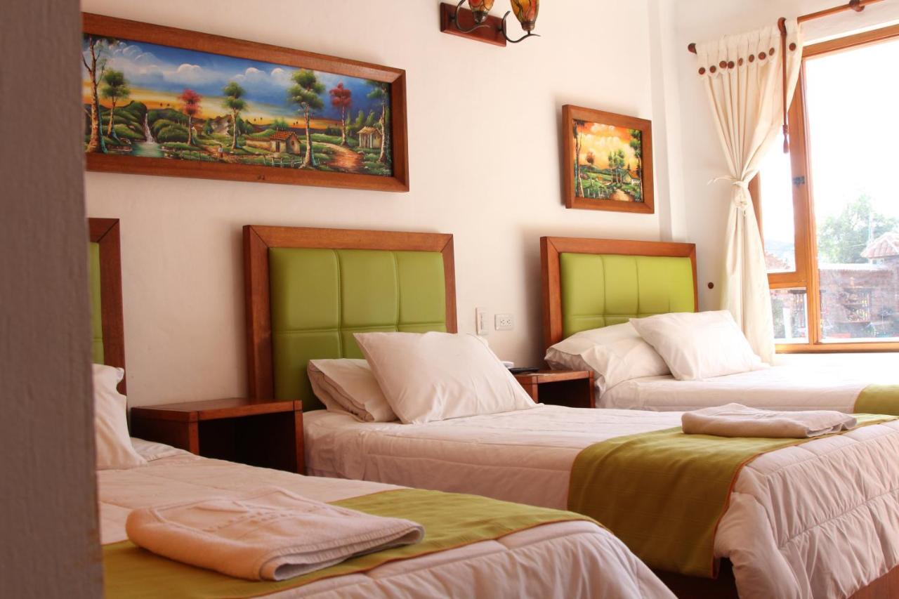 Hotel Villa Alegria Sáchica Buitenkant foto