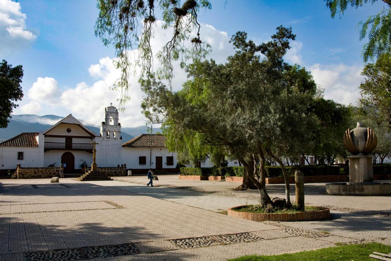 Hotel Villa Alegria Sáchica Buitenkant foto