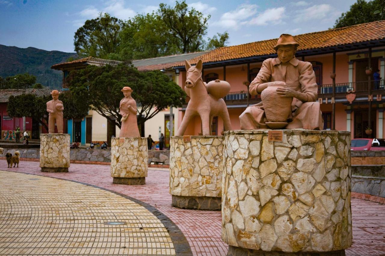 Hotel Villa Alegria Sáchica Buitenkant foto