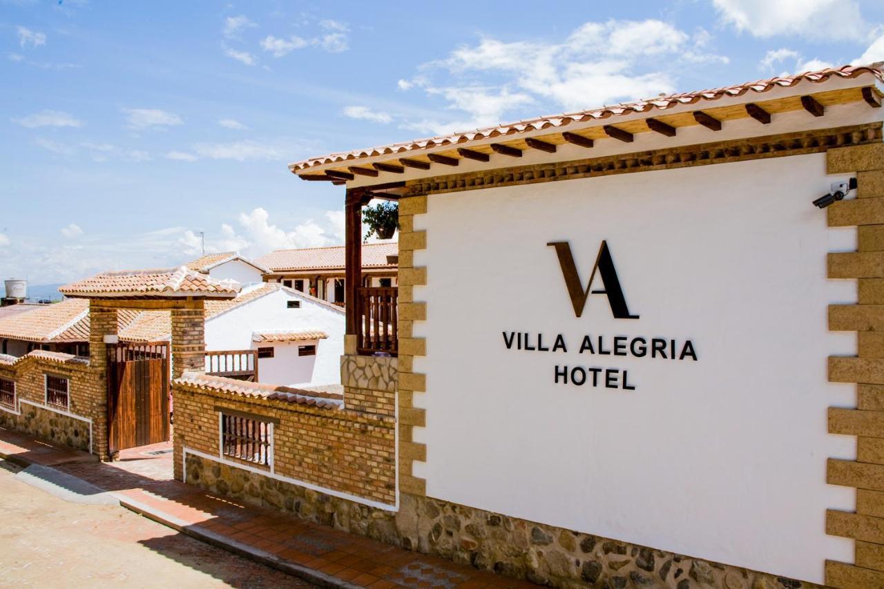 Hotel Villa Alegria Sáchica Buitenkant foto